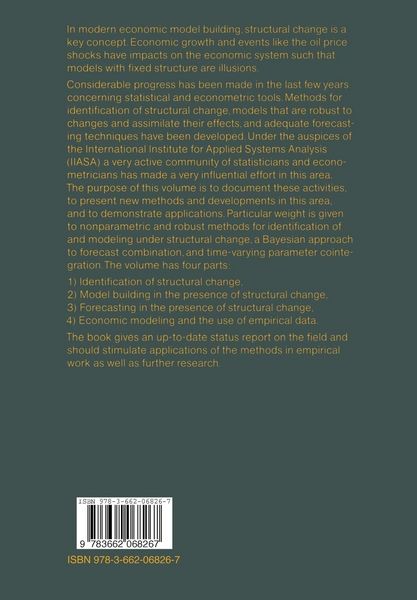 Produktbild: Economic Structural Change