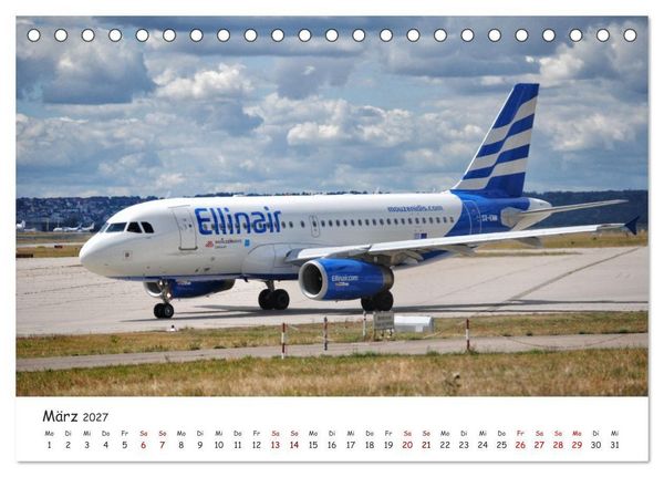 Produktbild: Besondere Flugzeugtypen (Tischkalender 2027 DIN A5 quer), CALVENDO Monatskalender