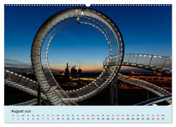 Produktbild: Ruhrnights (Wandkalender 2026 DIN A2 quer), CALVENDO Monatskalender