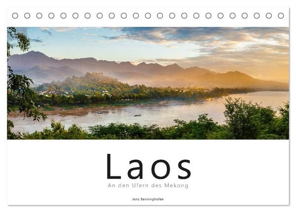 Produktbild: Laos - An den Ufern des Mekong (Tischkalender 2026 DIN A5 quer), CALVENDO Monatskalender