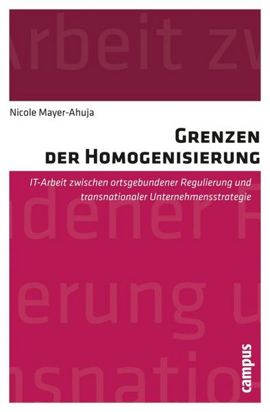 Produktbild: Grenzen der Homogenisierung