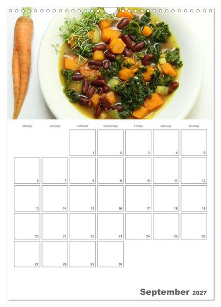Produktbild: Gl&uuml;cklich mit Karotten (Wandkalender 2027 DIN A3 hoch), CALVENDO Monatskalender