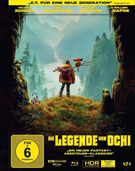 Produktbild: Die Legende von Ochi - Mediabook (4K-UHD + Blu-ray)