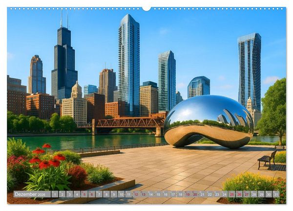 Produktbild: Von Holz und Stein zu Glas und Stahl (hochwertiger Premium Wandkalender 2026 DIN A2 quer), Kunstdruck in Hochglanz