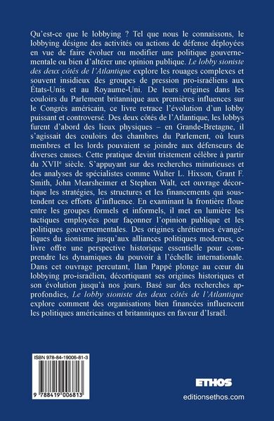 Produktbild: Le lobby sioniste des deux c&ocirc;t&eacute;s de l'Atlantique