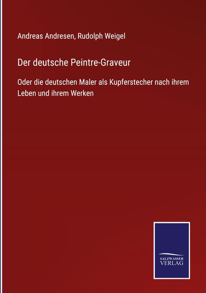 Produktbild: Der deutsche Peintre-Graveur