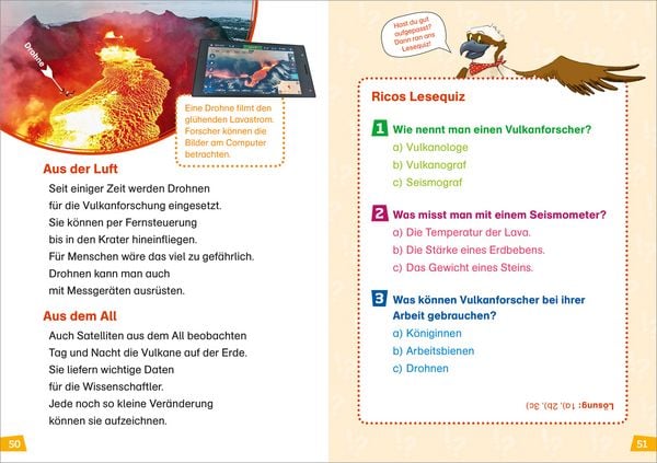 Produktbild: WAS IST WAS Erstes Lesen Band 3. Vulkane
