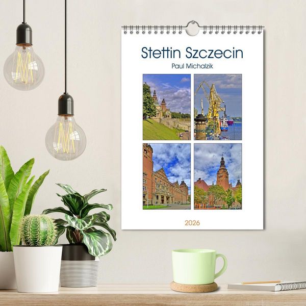 Produktbild: Stettin Szczecin (Wandkalender 2026 DIN A4 hoch), CALVENDO Monatskalender
