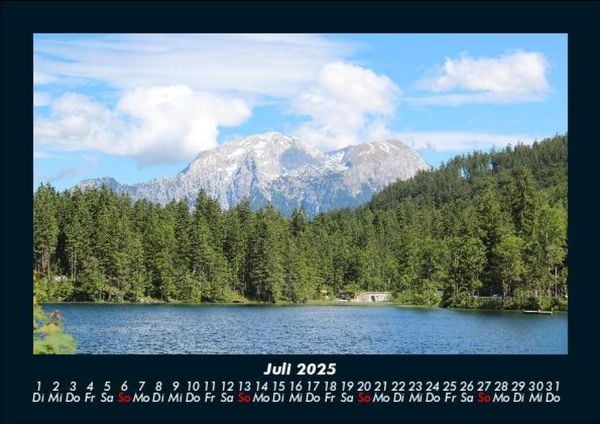 Produktbild: Die Seen der Erde 2025 Fotokalender DIN A5