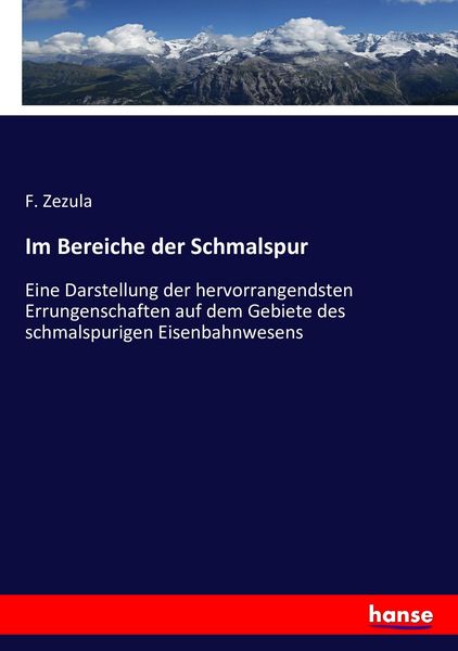 Produktbild: Im Bereiche der Schmalspur