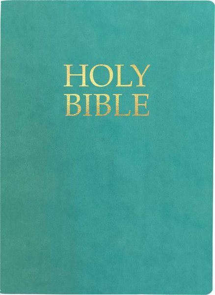 Produktbild: Kjver Holy Bible, Large Print, Coastal Blue Ultrasoft