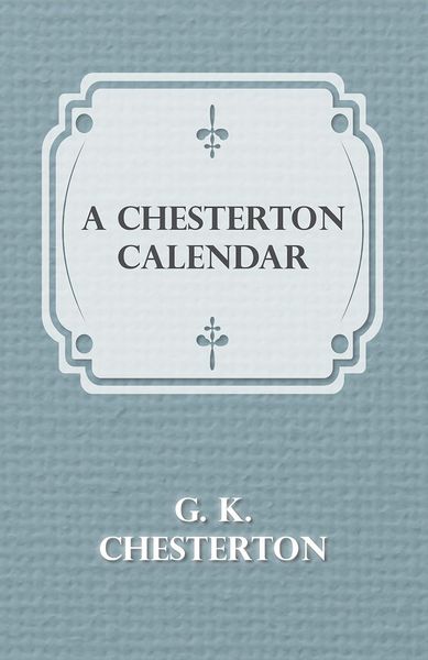 Produktbild: A Chesterton Calendar