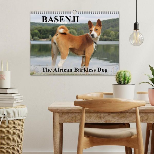 Produktbild: Basenji the African Barkless Dog (Wall Calendar 2027 DIN A3 landscape), CALVENDO 12 Month Wall Calendar