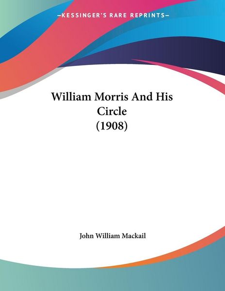 Produktbild: William Morris And His Circle (1908)