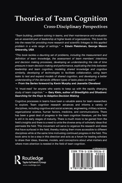 Produktbild: Theories of Team Cognition