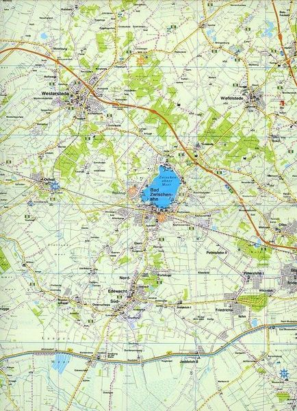 Produktbild: Ostfriesland >regio< (ganze Region ostfriesische Halbinsel), KVplan, Radkarte/Freizeitkarte, 1:100.000 / 1:25.000