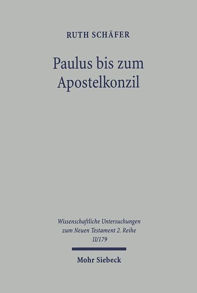 Produktbild: Paulus bis zum Apostelkonzil