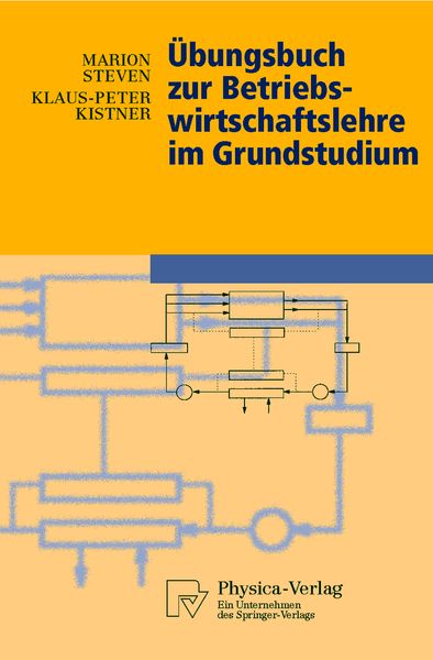 Produktbild: &Uuml;bungsbuch zur Betriebswirtschaftslehre im Grundstudium