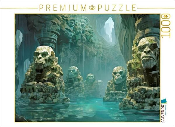 Produktbild: CALVENDO Puzzle Ruinen verlorener Zivilisationen | 1000 Teile Lege-Gr&ouml;&szlig;e 64x48cm Foto-Puzzle f&uuml;r gl&uuml;ckliche Stunden
