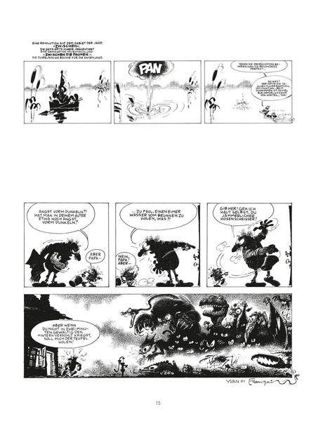 Produktbild: Schwarze Gedanken Gesamtausgabe (Hochwertige Jubil&auml;umsedition 100 Jahre Franquin)