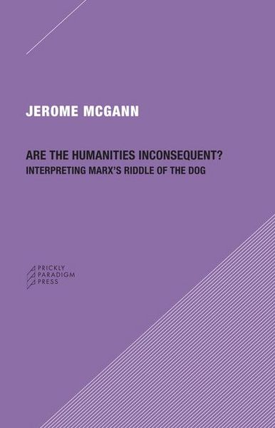 Produktbild: Are the Humanities Inconsequent?