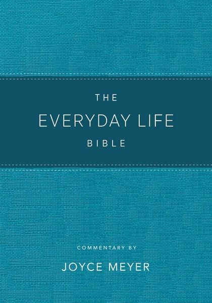 Produktbild: The Everyday Life Bible Teal LeatherLuxe&reg;