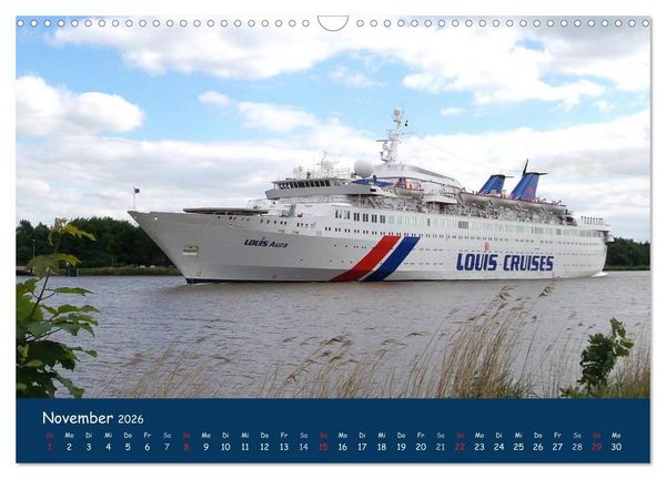 Produktbild: Traumschiffe im Norden (Wandkalender 2026 DIN A3 quer), CALVENDO Monatskalender