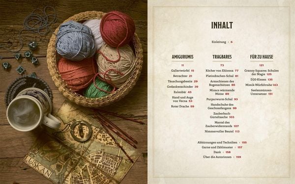 Produktbild: Das offizielle Dungeons & Dragons H&auml;kelbuch