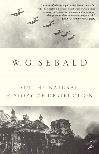 Produktbild: On the Natural History of Destruction