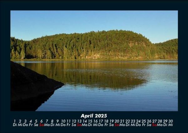 Produktbild: Tag am See 2025 Fotokalender DIN A5