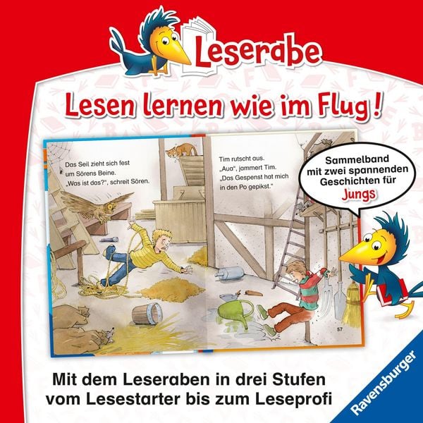 Produktbild: Leserabe Sonderausgaben - Erstlesegeschichten f&uuml;r Jungs in der 1. Klasse