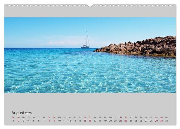Produktbild: Korsika - Im S&uuml;den (Wandkalender 2026 DIN A2 quer), CALVENDO Monatskalender