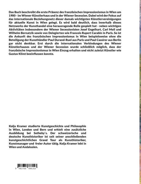 Produktbild: Die Ankunft des franz&ouml;sischen Impressionismus in Wien um 1900