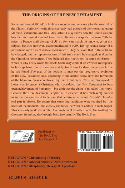 Produktbild: The Origins of the New Testament