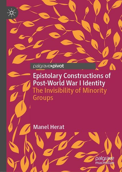 Produktbild: Epistolary Constructions of Post-World War I Identity