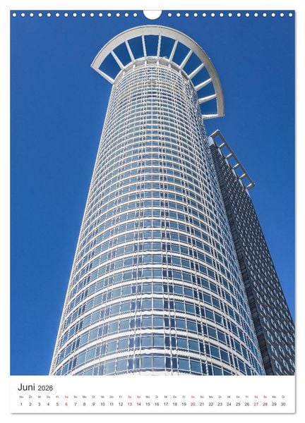 Produktbild: Frankfurt Turmvisionen (Wandkalender 2026 DIN A3 hoch), CALVENDO Monatskalender