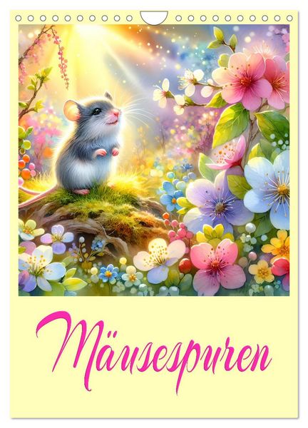 Produktbild: M&auml;usespuren (Wandkalender 2026 DIN A4 hoch), CALVENDO Monatskalender