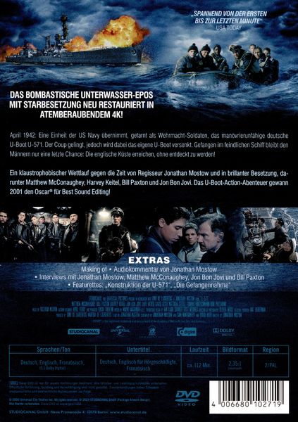 Produktbild: U-571 - Digital Remastered