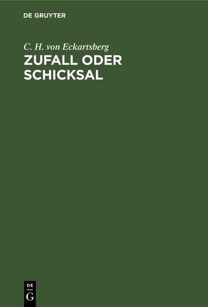 Produktbild: Zufall oder Schicksal