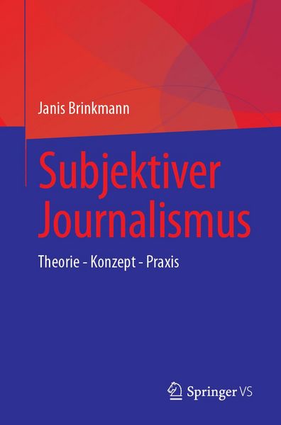 Produktbild: Subjektiver Journalismus