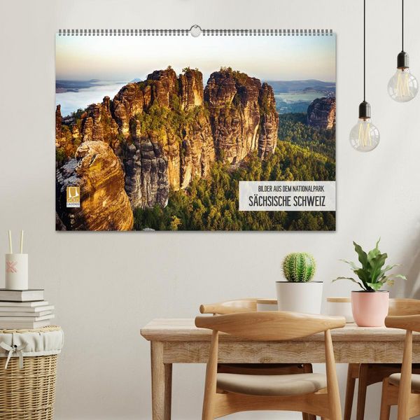 Produktbild: Bilder aus dem Nationalpark S&auml;chsische Schweiz (Wandkalender 2026 DIN A2 quer), CALVENDO Monatskalender