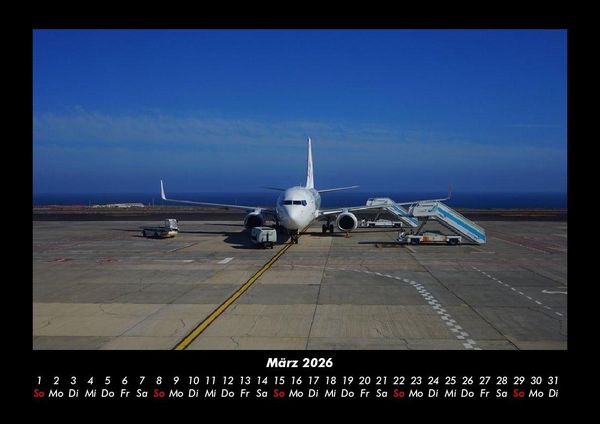 Produktbild: Flugzeuge 2026 Fotokalender DIN A3