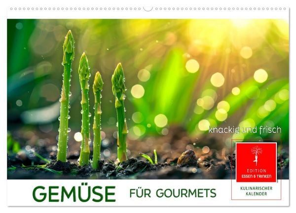 Produktbild: Gem&uuml;se f&uuml;r Gourmets (Wandkalender 2026 DIN A2 quer), CALVENDO Monatskalender