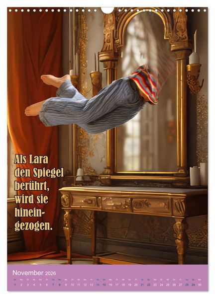 Produktbild: Laras Traum (Wandkalender 2026 DIN A3 hoch), CALVENDO Monatskalender