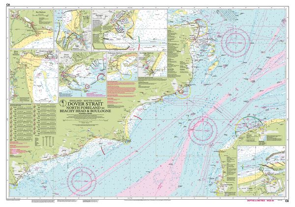 Produktbild: C8 Dover Strait, Imray Chart