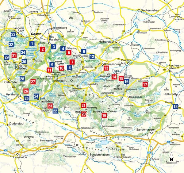 Produktbild: Wanderungen f&uuml;r Langschl&auml;fer im Harz