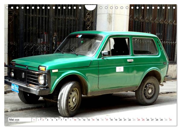 Produktbild: LADA NIVA - Russlands Dauer-L&auml;ufer (Wandkalender 2026 DIN A4 quer), CALVENDO Monatskalender