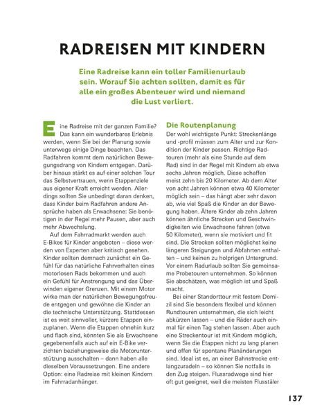 Produktbild: Radreisen mit dem E-Bike