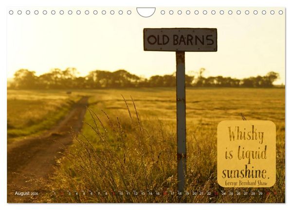 Produktbild: Wonderful Whisky Wisdom (Wall Calendar 2026 DIN A4 landscape), CALVENDO 12 Month Wall Calendar
