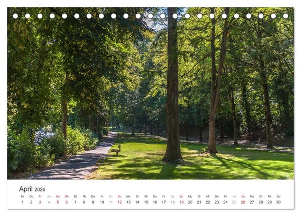 Produktbild: Pforzheims sch&ouml;ne Stellen (Tischkalender 2026 DIN A5 quer), CALVENDO Monatskalender